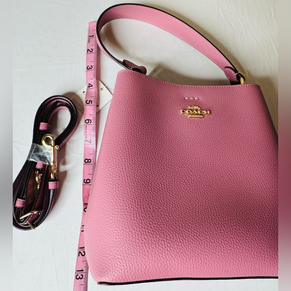COACH Mollie Bucket bag Pink NWT - Picture 11 of 13